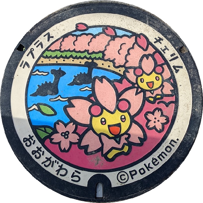 宮城県】大河原町のポケふた（ポケモンマンホール）情報 | たもくび